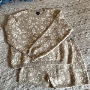 Scoop Leopard Lounge Set | Size M/L